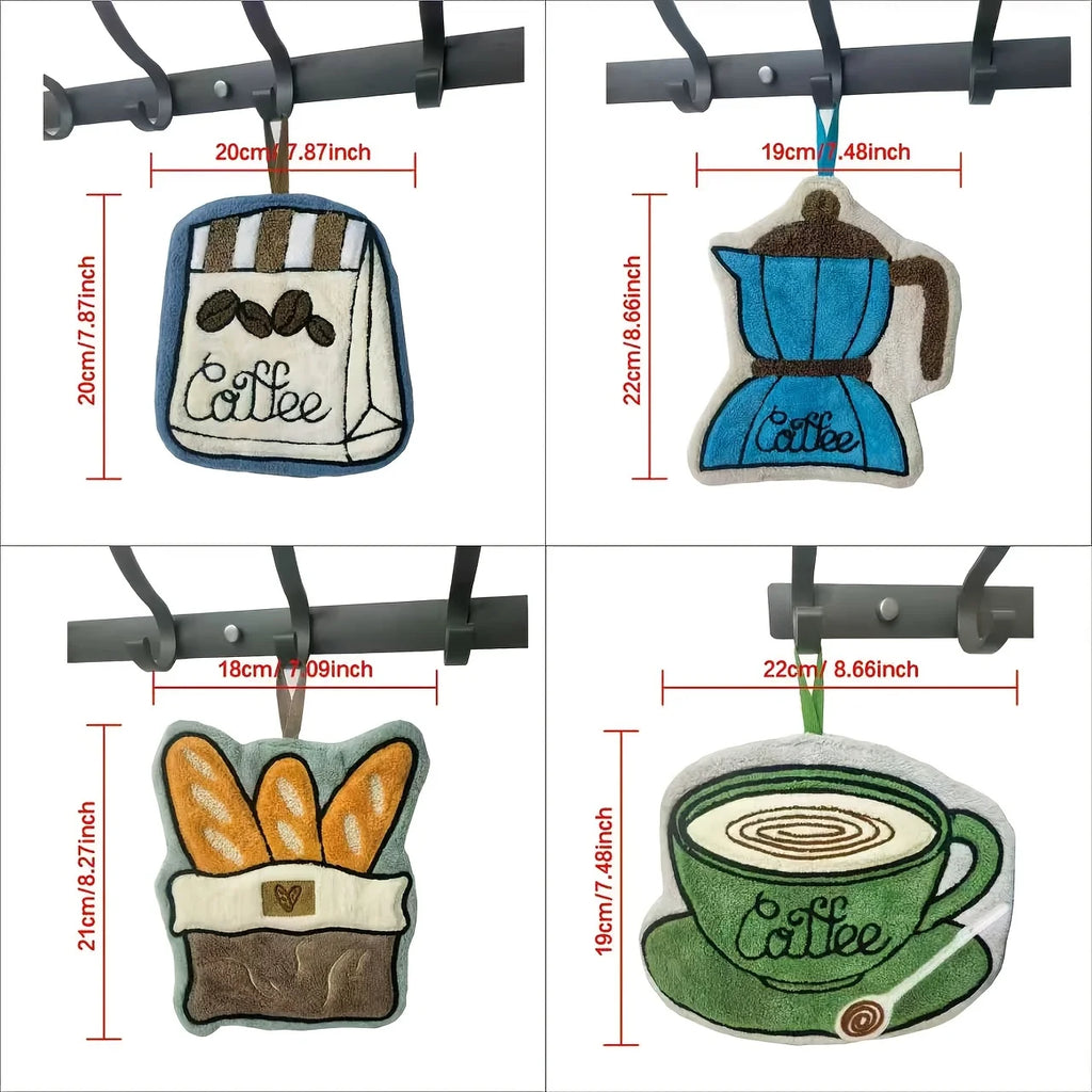 The Ultra Light Coffee Towel Can Be Hung. Quick Drying Towels for Kitchen and Bathroom Valentine's Day Gifts, Employee Benefits