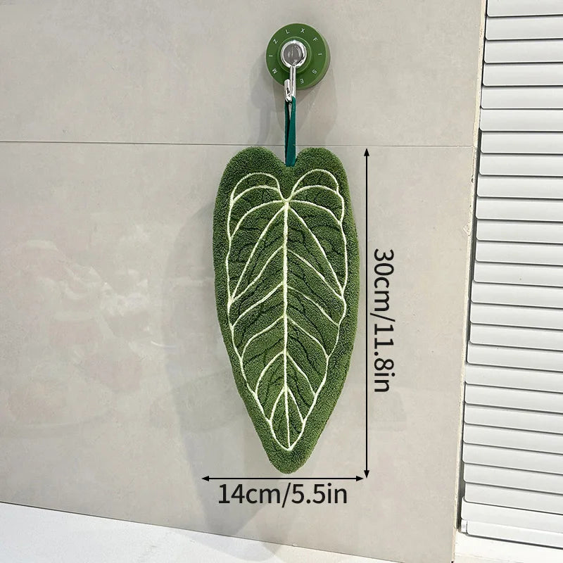 Creative Hand Towel Handkerchief Kitchen Towels Super Absorbent Towel Hanging Cleaning Cloth Bathroom Kitchen Accessories 손수건
