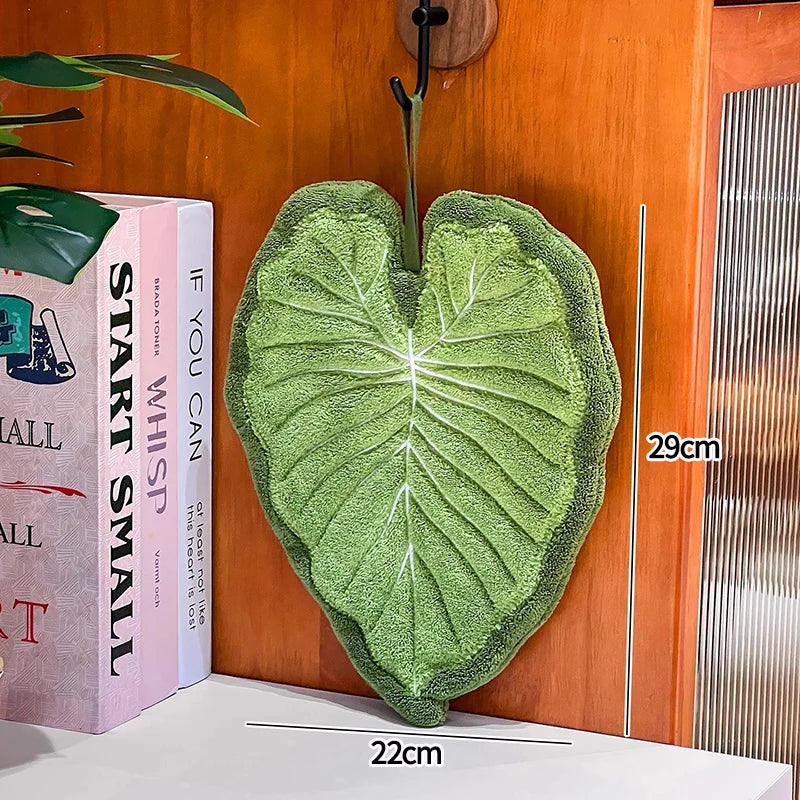 Creative Hand Towel Handkerchief Kitchen Towels Super Absorbent Towel Hanging Cleaning Cloth Bathroom Kitchen Accessories 손수건