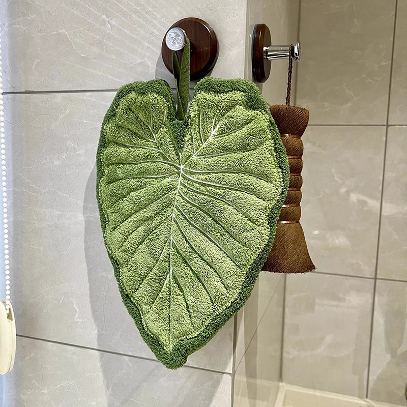 Creative Hand Towel Handkerchief Kitchen Towels Super Absorbent Towel Hanging Cleaning Cloth Bathroom Kitchen Accessories 손수건