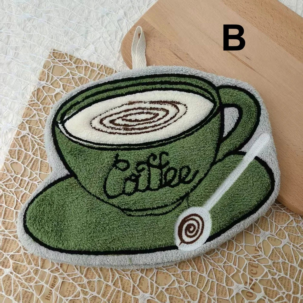 The Ultra Light Coffee Towel Can Be Hung. Quick Drying Towels for Kitchen and Bathroom Valentine's Day Gifts, Employee Benefits