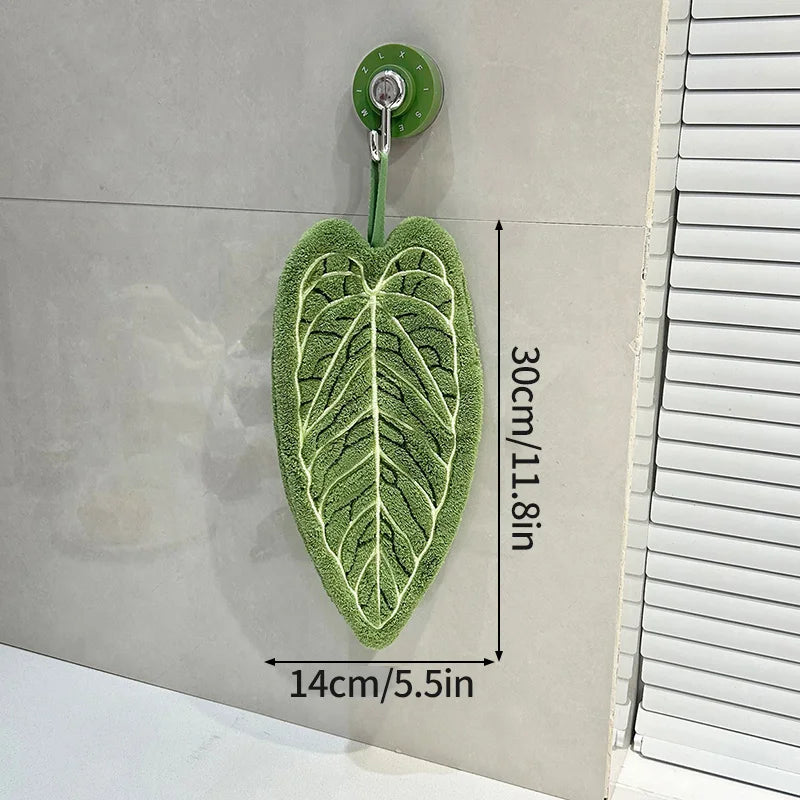 Creative Hand Towel Handkerchief Kitchen Towels Super Absorbent Towel Hanging Cleaning Cloth Bathroom Kitchen Accessories 손수건