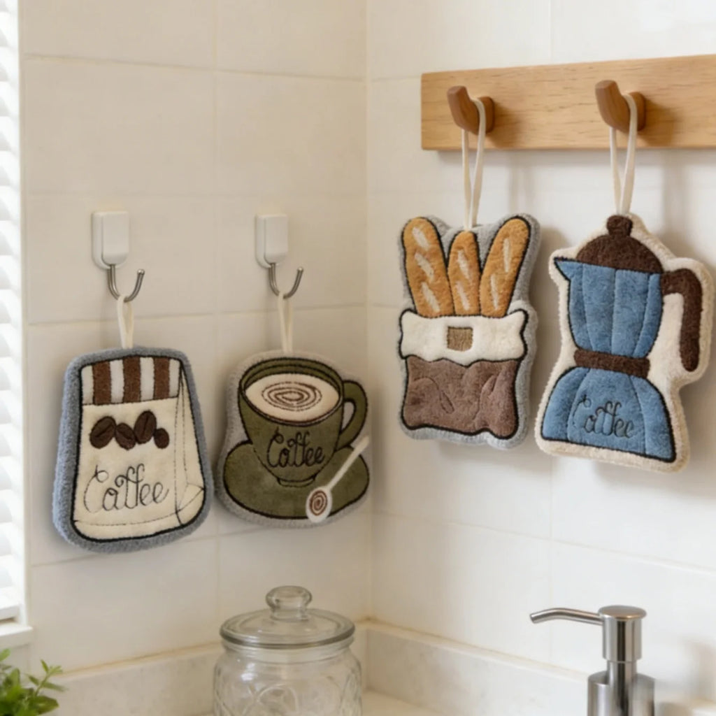 The Ultra Light Coffee Towel Can Be Hung. Quick Drying Towels for Kitchen and Bathroom Valentine's Day Gifts, Employee Benefits