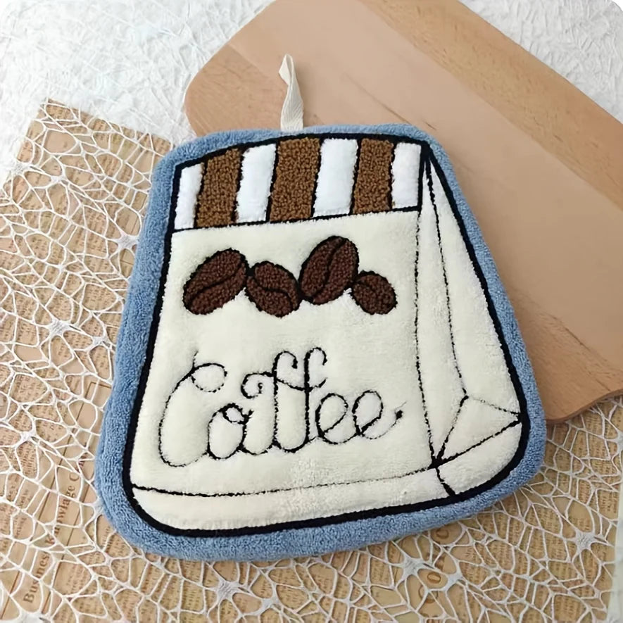 The Ultra Light Coffee Towel Can Be Hung. Quick Drying Towels for Kitchen and Bathroom Valentine's Day Gifts, Employee Benefits